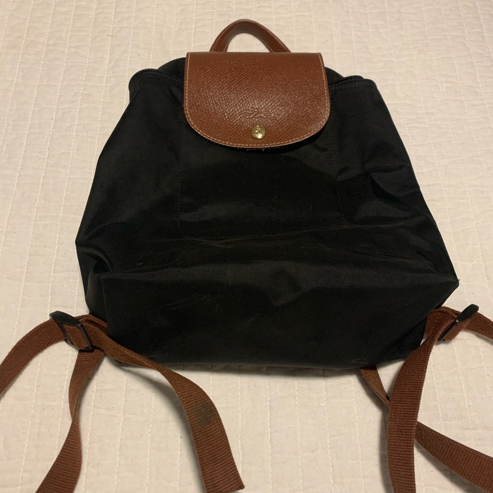 Black long champ back pack